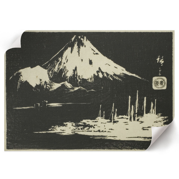 Plakát s texturou plátna Seikenji Fuji