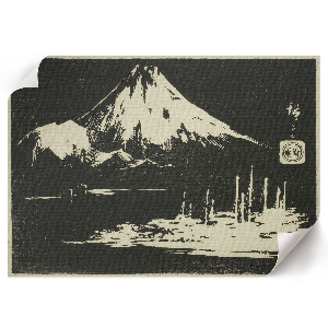 Plakát s texturou plátna Seikenji Fuji
