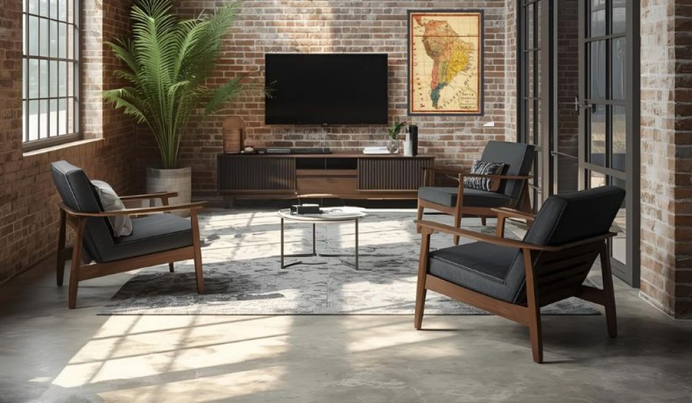 industriální interiér