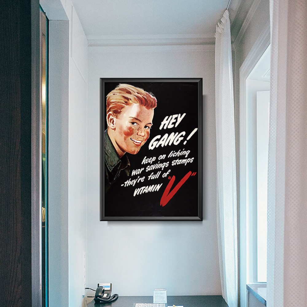 americké propagandistické plakáty